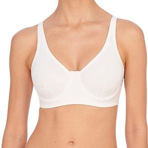 Natori Convertible Coolmax Hi Impact Perform. Sport Bras - 1 Black /1 White 34B